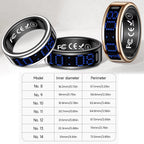 SR16 Smart Ring for Men & Women, Heart Rate Blood Pressure Health Tracker, 5ATM Waterproof Multi Sports Modes, Wireless Charging Smart Ring