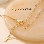 2 Pack Gold Bubble Initial Necklaces for Women, Personalized A-Z Alphabet Pendant Set, Summer Fashion Jewelry for Parties & Birthday Gifts