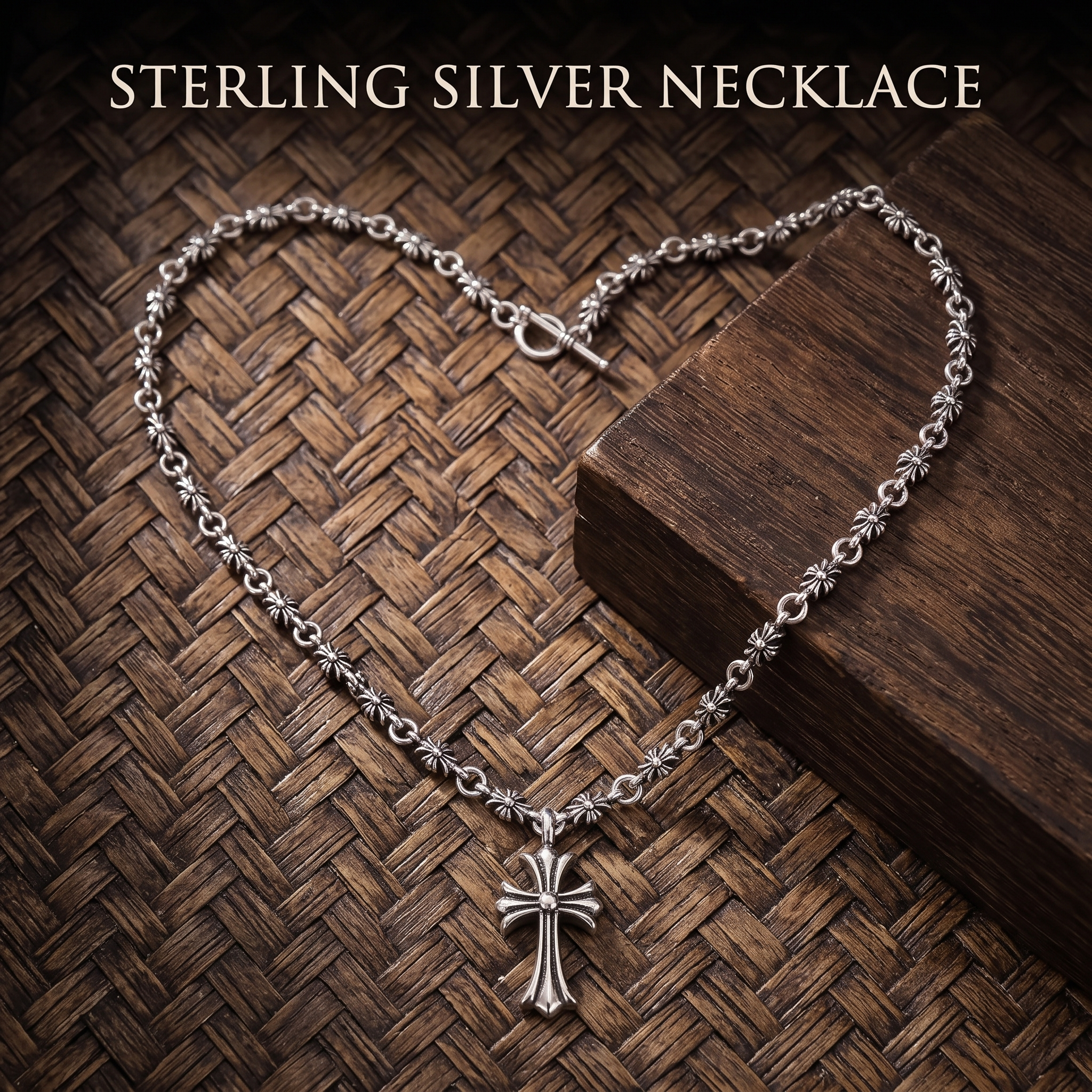 Trendy Casual Cross Pendant Chain Necklace | Stylish Everyday Jewelry for Daily Wear