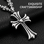 Trendy Casual Cross Pendant Chain Necklace | Stylish Everyday Jewelry for Daily Wear
